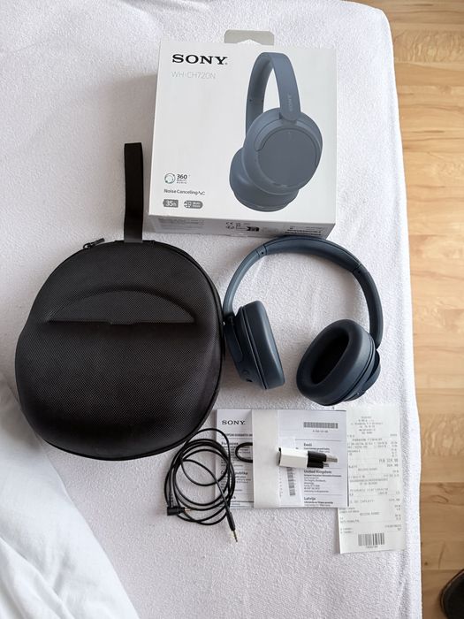 Słuchawki bezprzewodowe Sony WH-CH720N ANC Nauszne bluetooth 5.2