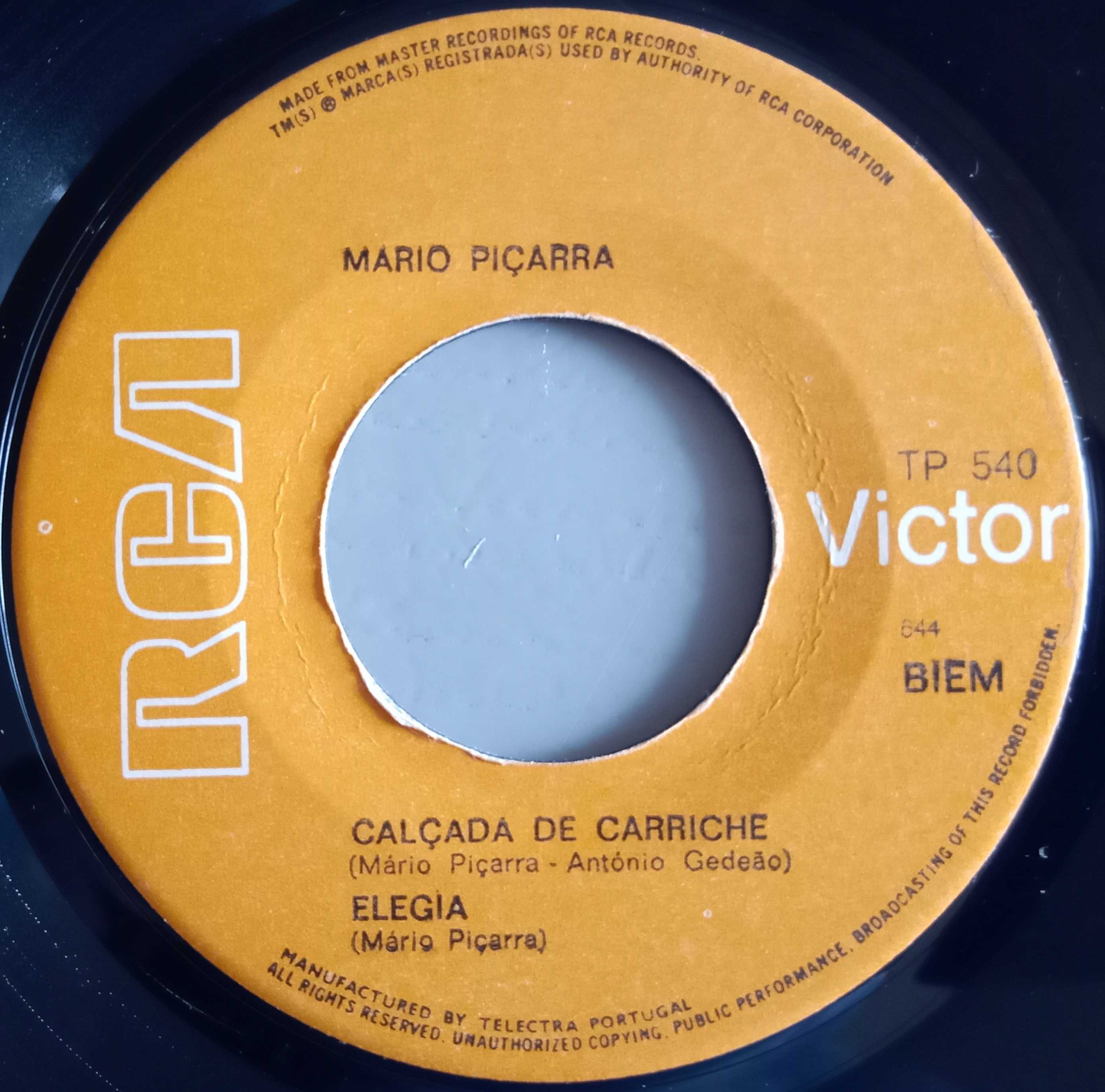 Mário Piçarra	- - - - -	Calçada de Carriche	- - - - -	EP