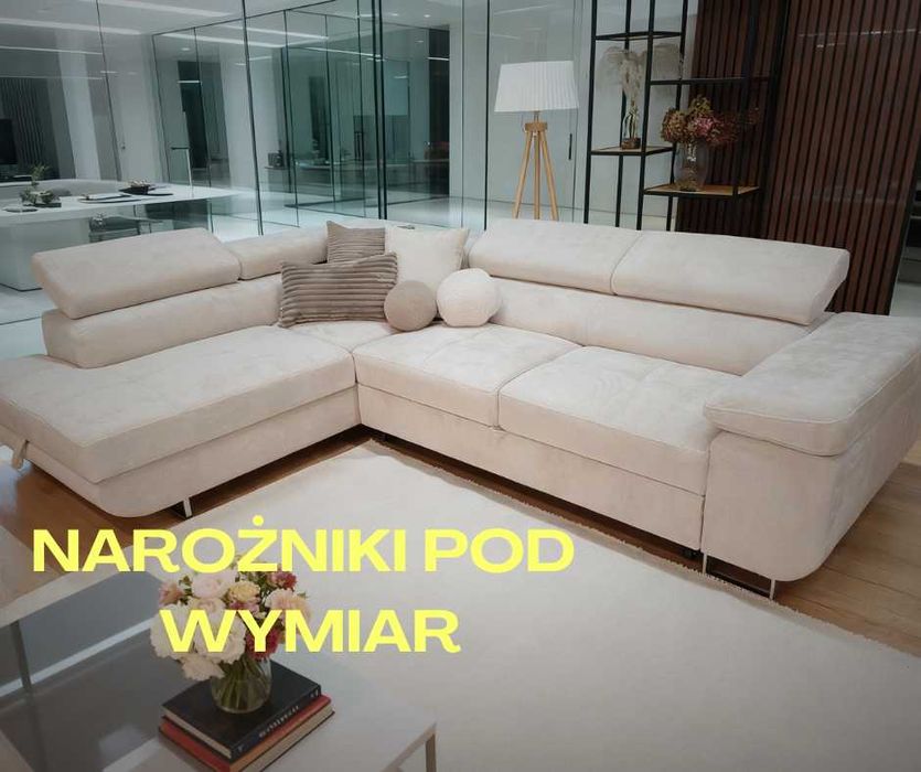 Narożnik ARTEON narożnik rogówka USB kanapa POD WYMIAR +GRATIS