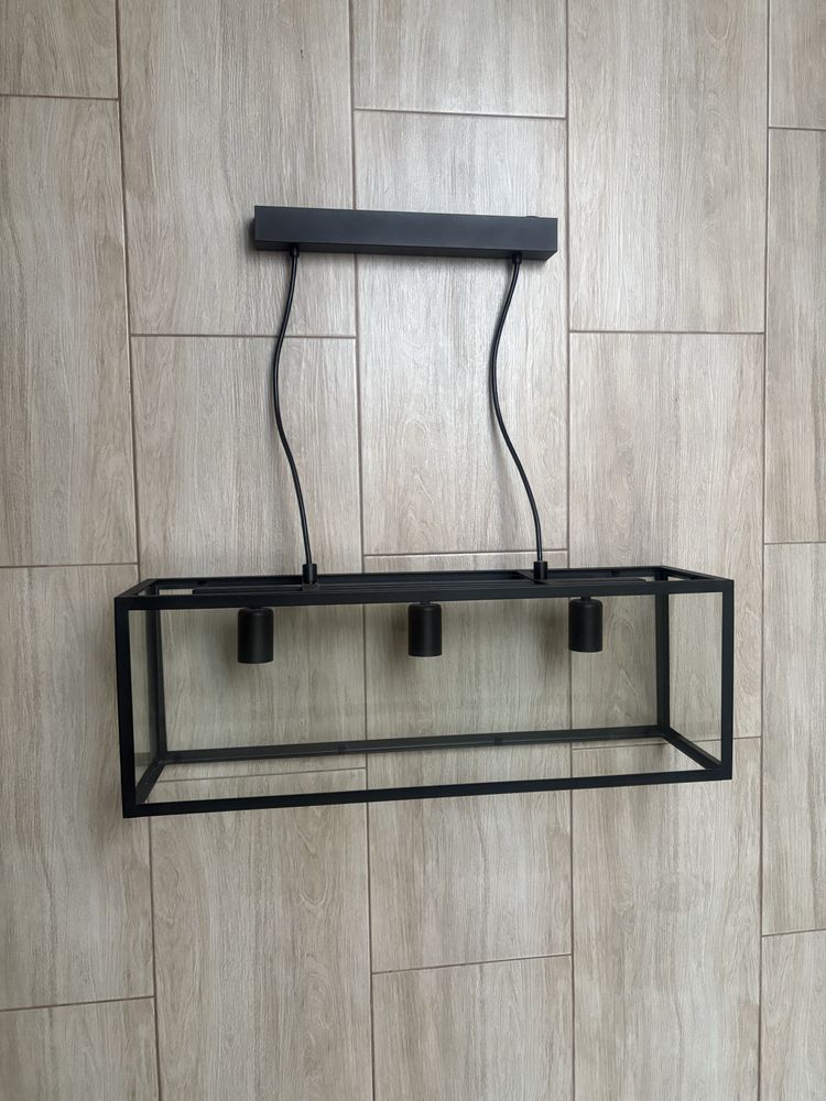 Lampa wisząca czarna
