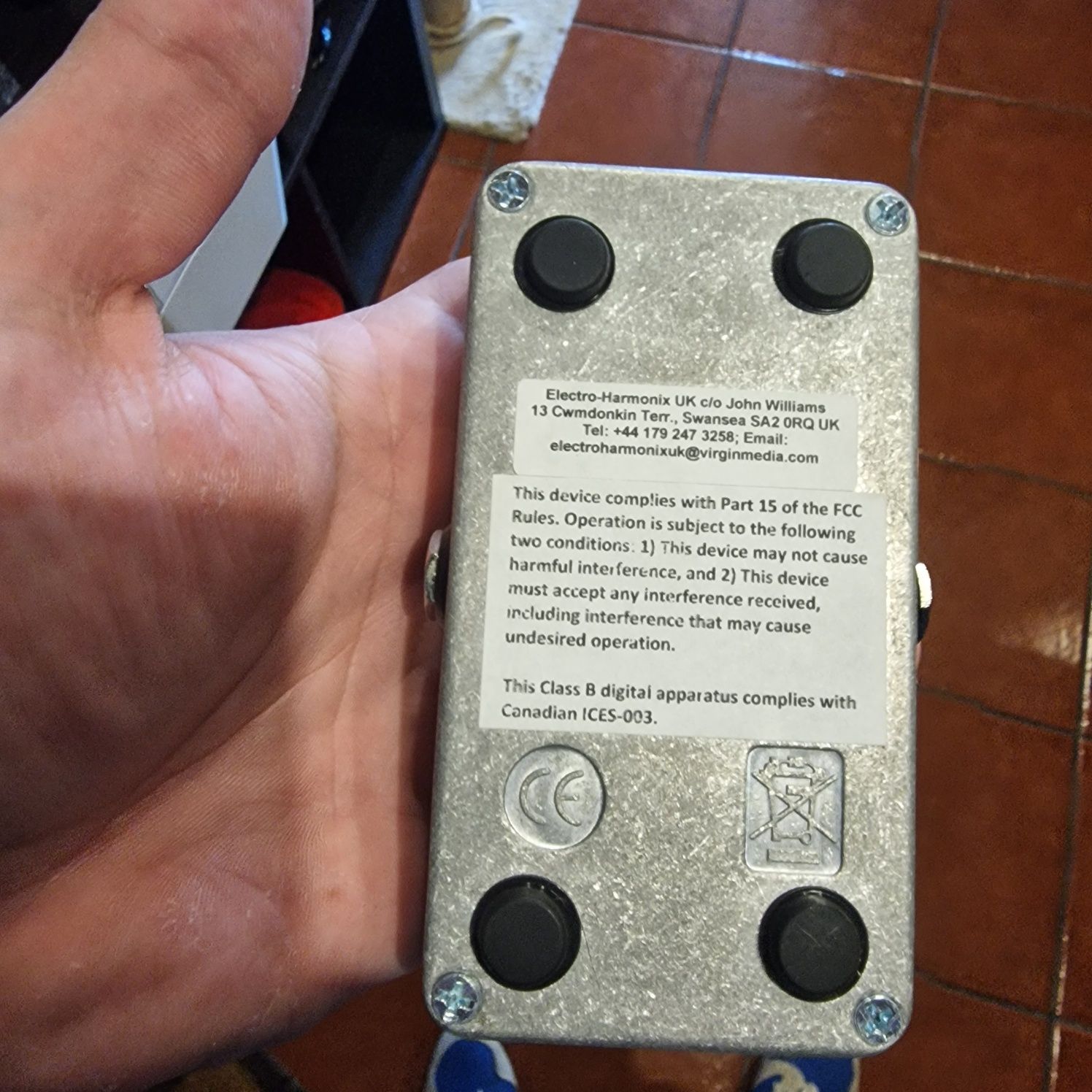 Pedal Guitarra Holy Grail