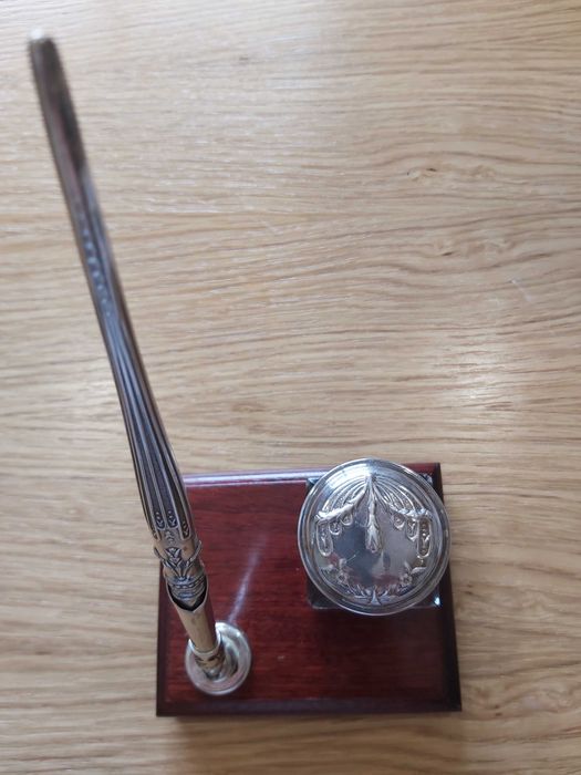 Tinteiro em prata de lei (925)