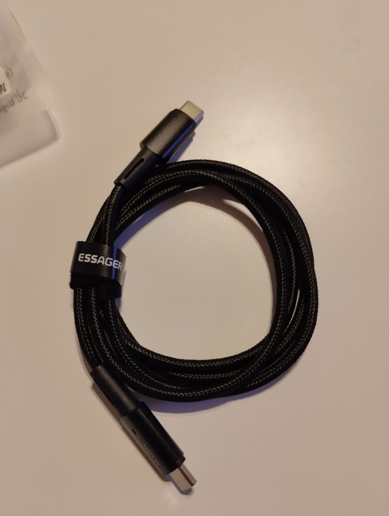 Kabel typu C x2 długość 1 m 100 w