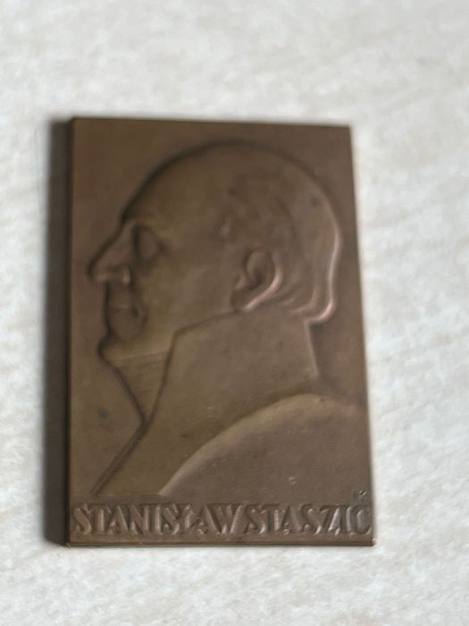 Plakieta Stanisław Staszic Mennica Państwowa 1926