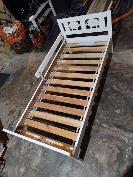 Łóżko dziecięce dla dziecka Ikea , 70 x 160 !! Stan bdb !!