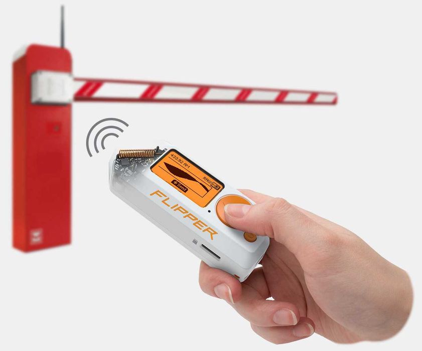 FLIPPER ZERO multitool radiohacking RF RFID IR BT