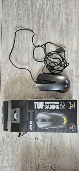 Asus Tuf Gaming klawiatura K1, mysz M3, słuchawki  H3