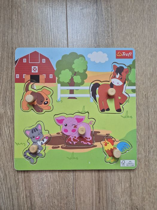 Układanka ze zwierzętami TREFL puzzle