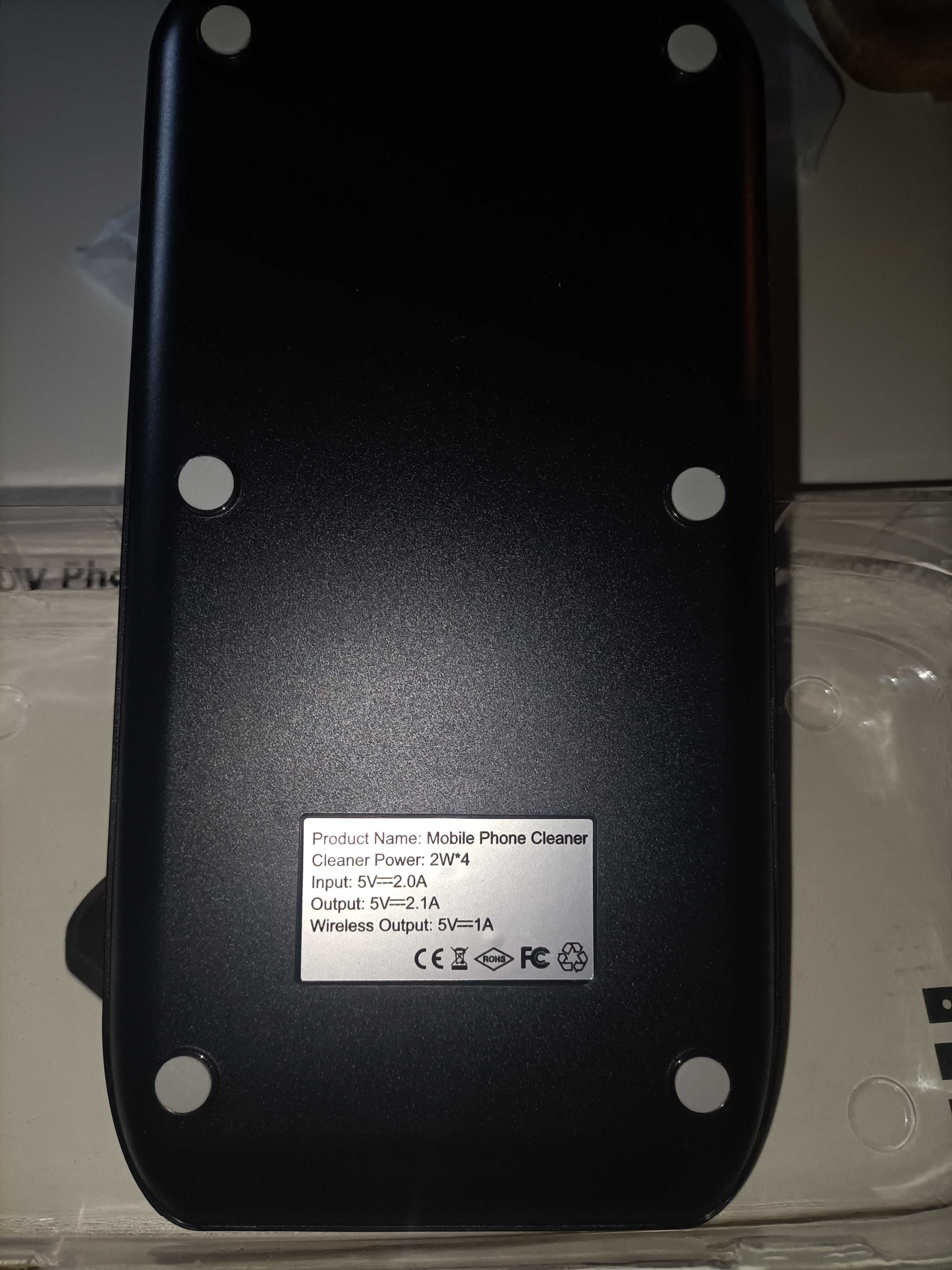 Ładowarka indukcyjna do smartfona z Sterylizatorem UV Mobile