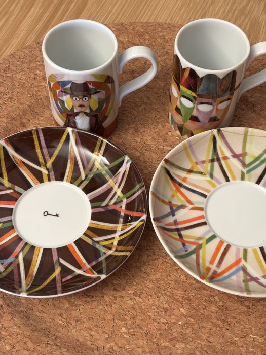 Vista Alegre, Fernando Pessoa, chavenas de café.