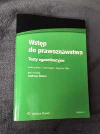 Wstęp do prawoznawstwa. Testy egzaminacyjne