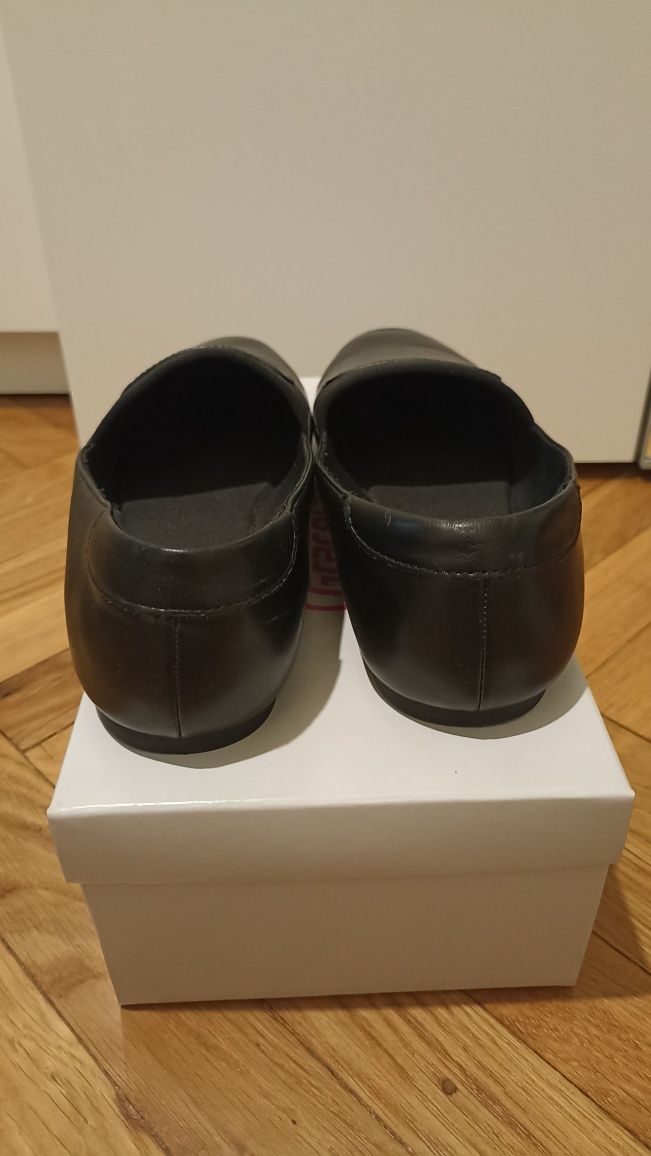 Buty czarne baleriny