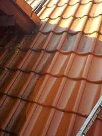 Mycie dachu elewacji kostki brukowej
