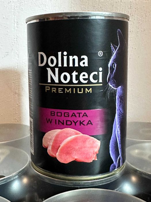 DOLINA NOTECI Premium mokra karma dla kotka 12 x 400g o smaku indyka