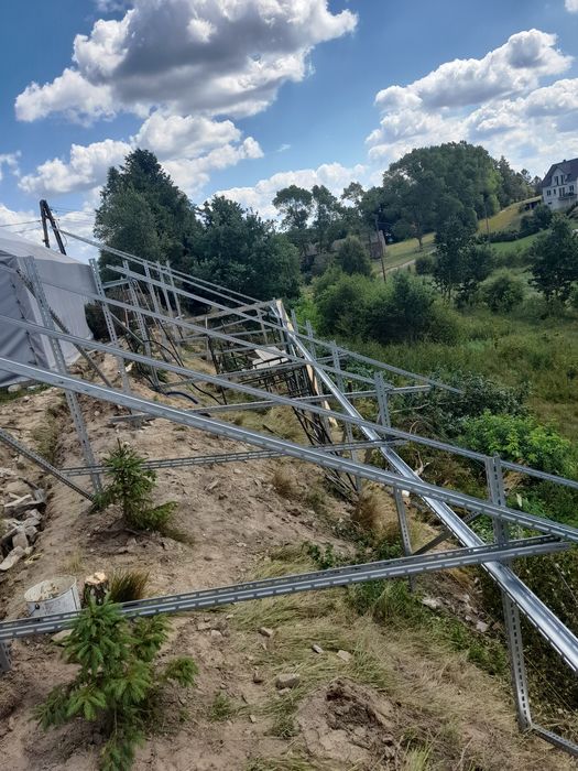 Instalacja fotowoltaiczna Grunt  10kwp\10 kwh GoodWe 10kW, Asymetria