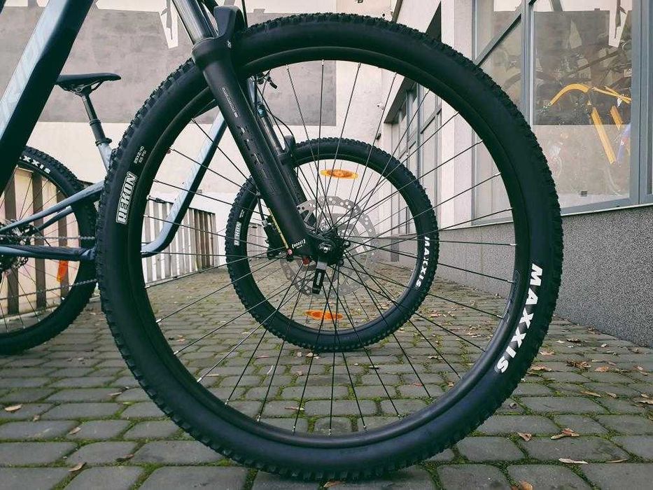 Merida One-Twenty 300 XShort (15,5"), niebieski/limonka, -35% OKAZJA!