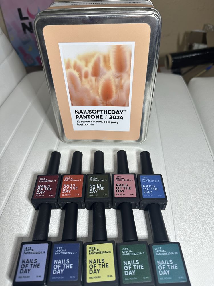 Продам колекцію гель-лаків Nails of the day NOTD Pantone/2024
