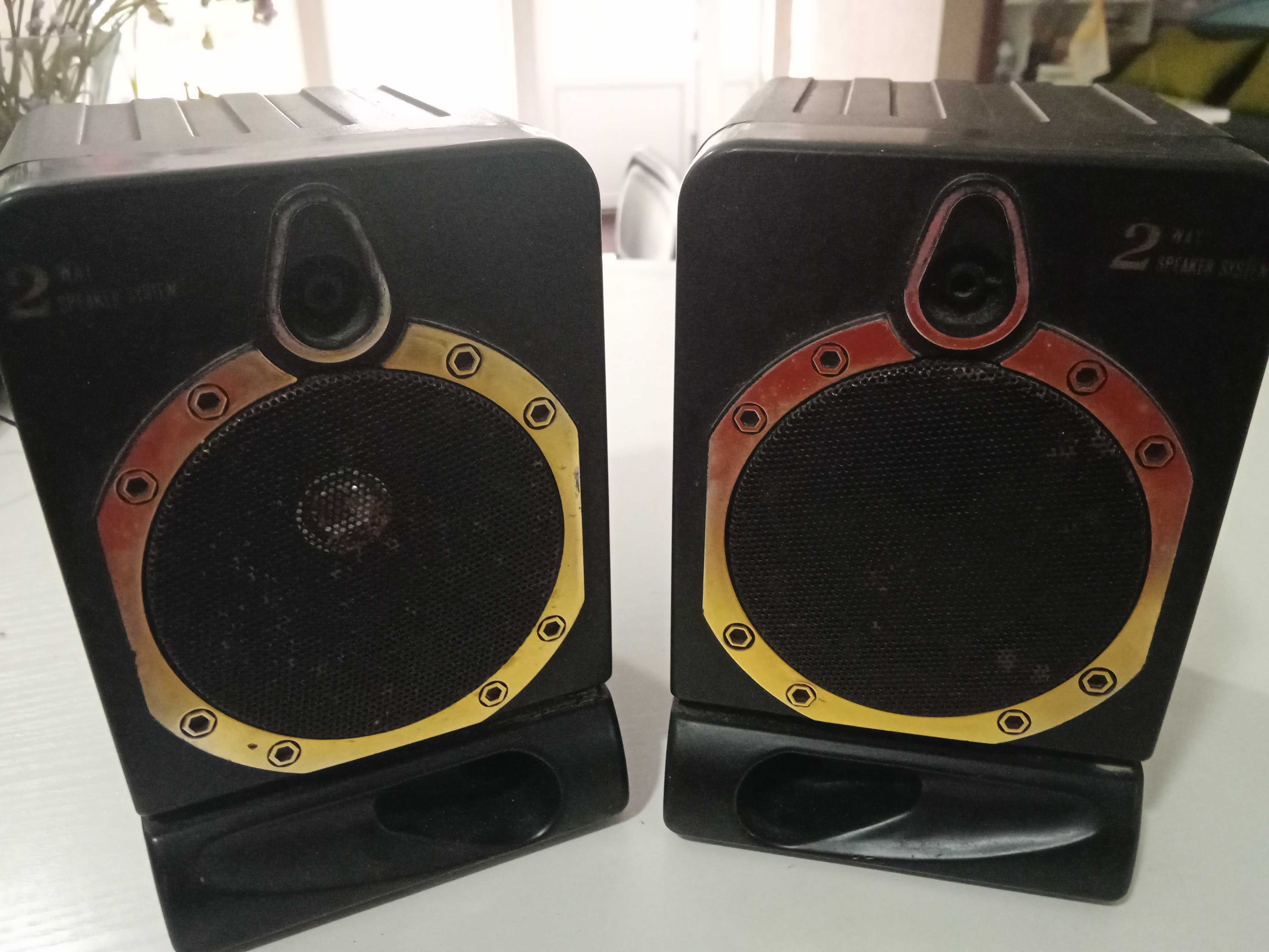 .Колонки  аккустические 2 WAY speaker system