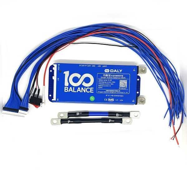 Плати Smart BMS Daly 4-24S, 8-24S + 1А active balancе+BT