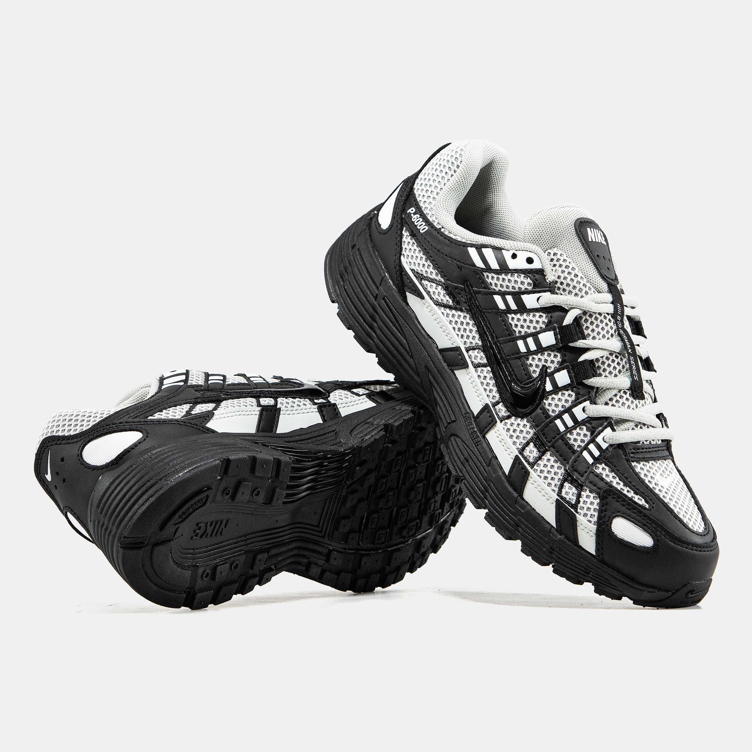 Мужские кроссовки Nike P-6000 Black&Grey. Размеры 41-45