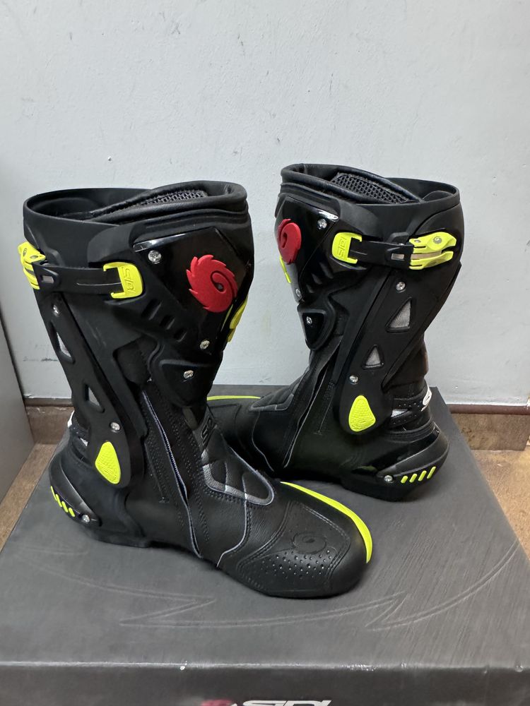 Butu motocyklowe Sidi ST 42 fluo NOWE KONPELT