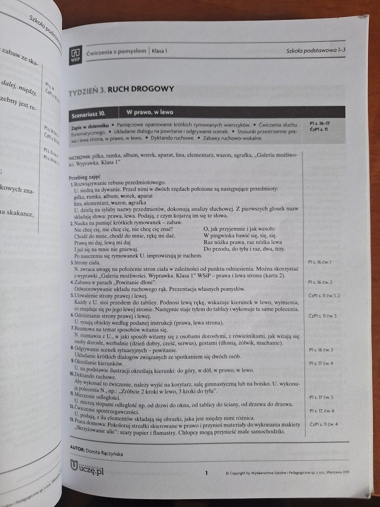 Ćwiczenia z pomysłem klasa 1 WSiP