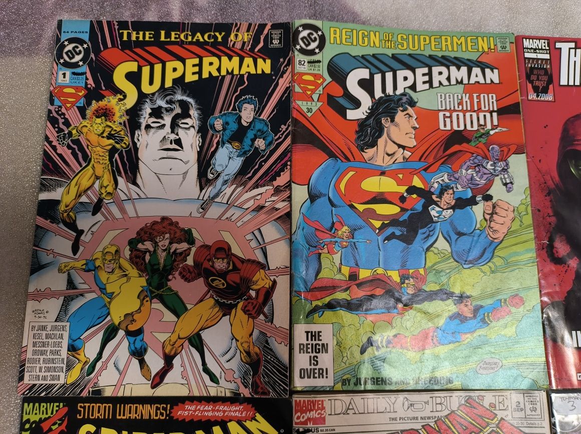 Комікси DC Marvel 90-х лот 6шт.