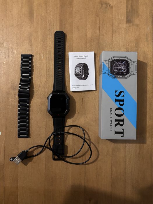 Smart watch czarny