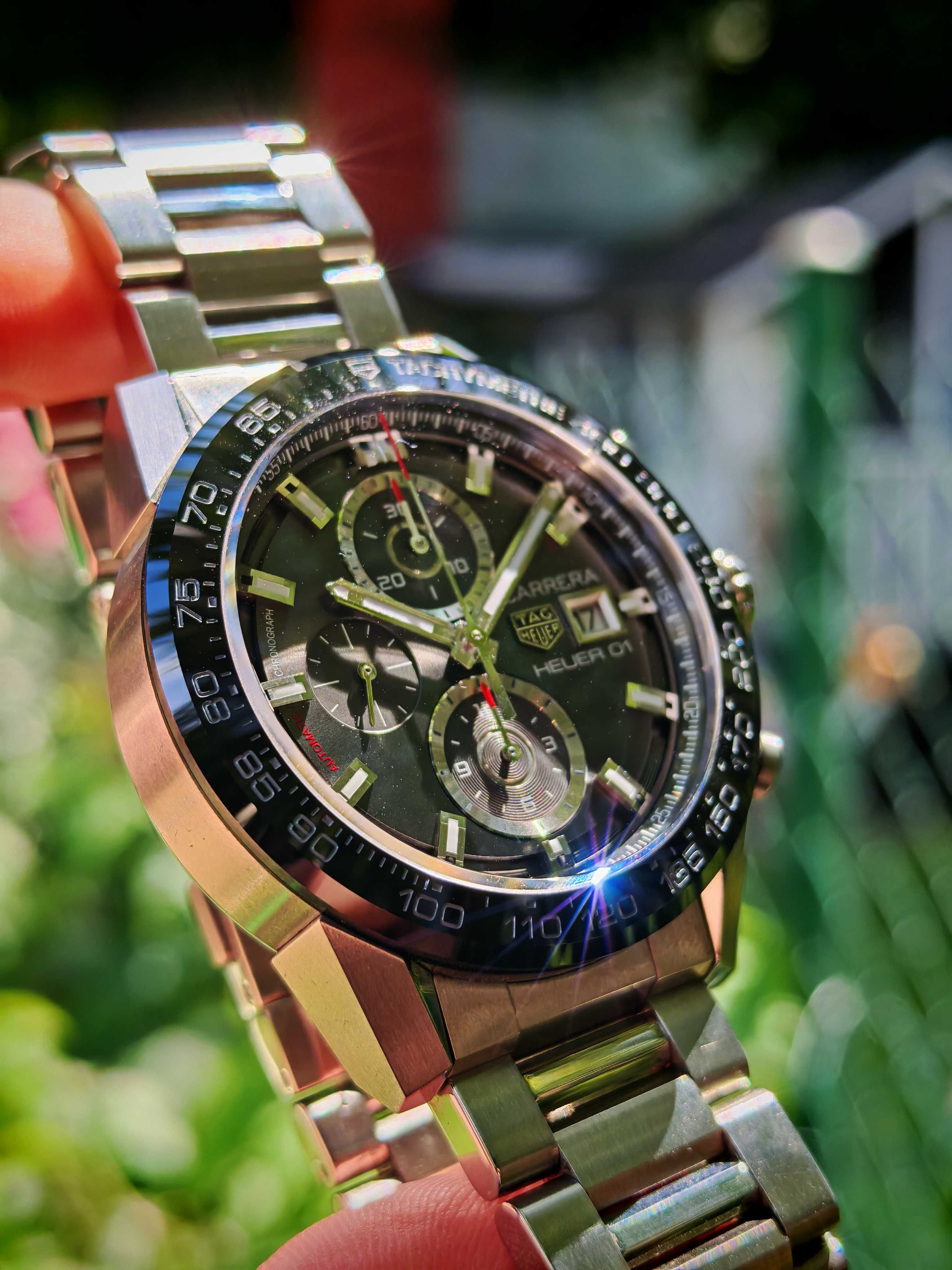TAG Heuer Carrera Calibre Heuer 01 CAR201W.BA0714 Automat 43mm