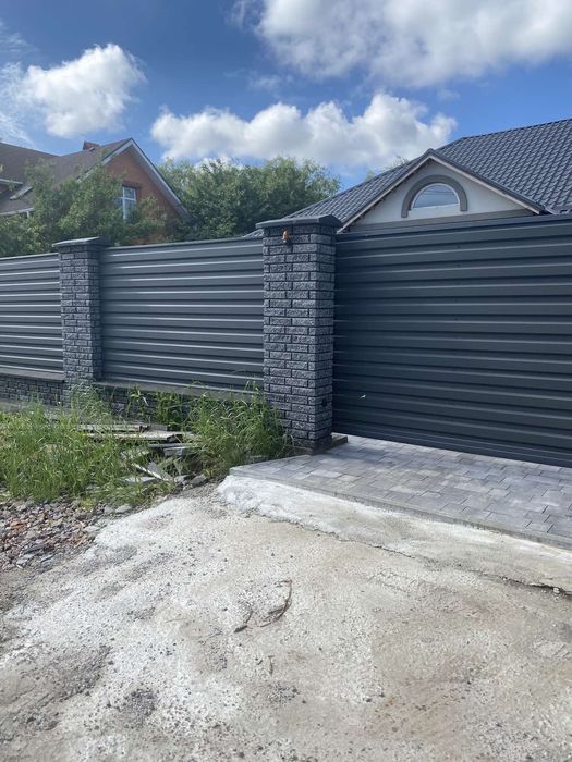 Заборы  ворота под ключ