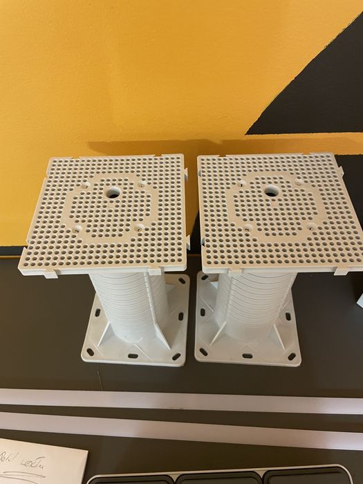 2x Płyta montażowa-puszka elektroinstalacyjna do elewacji 50-200 mm