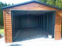 garaż multigloss drewnopodobny 4x6 4x5 4x7 profil solidny