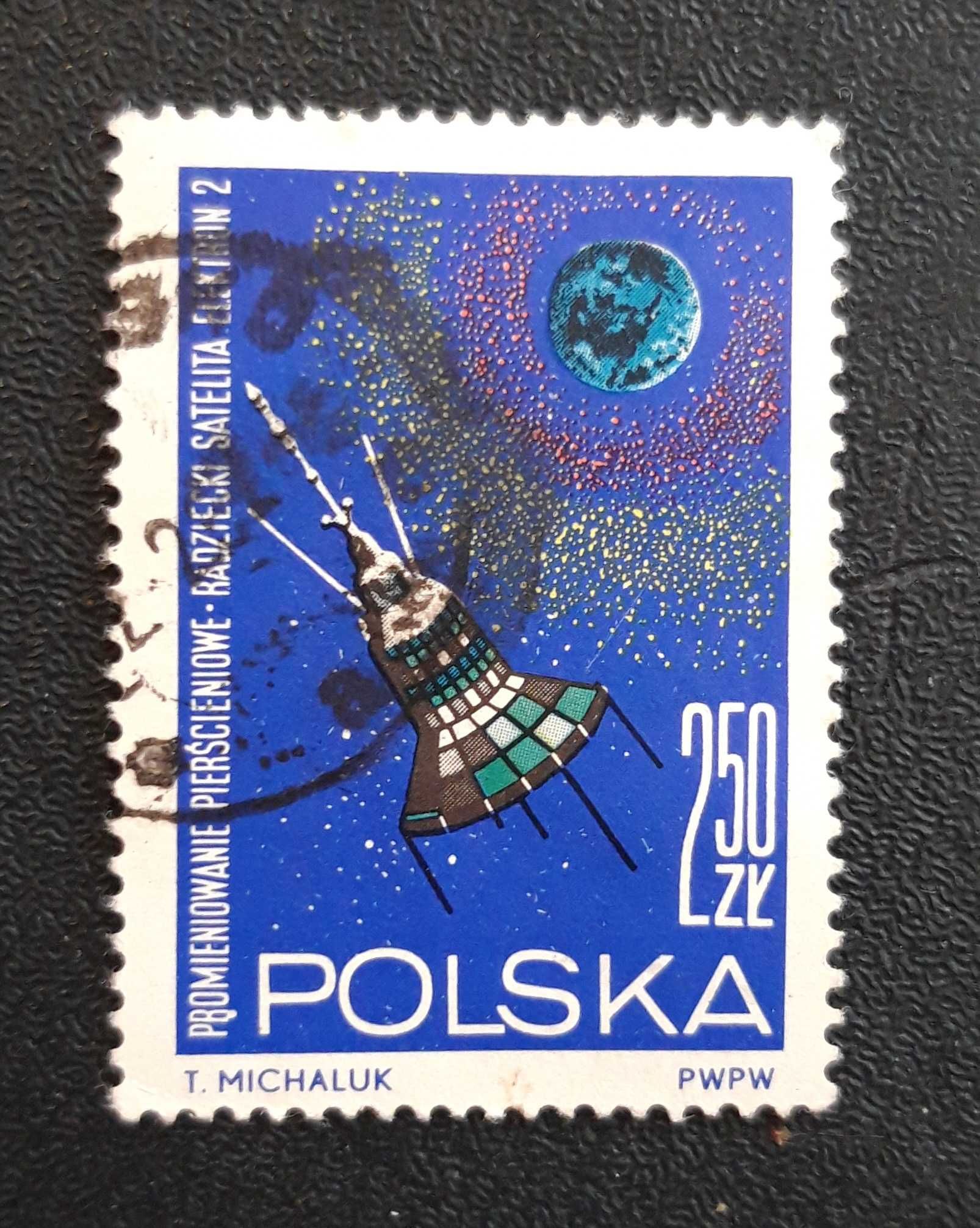 Znaczek pocztowy z błędem druku. Fi 1409, kasowany, bez kleju.