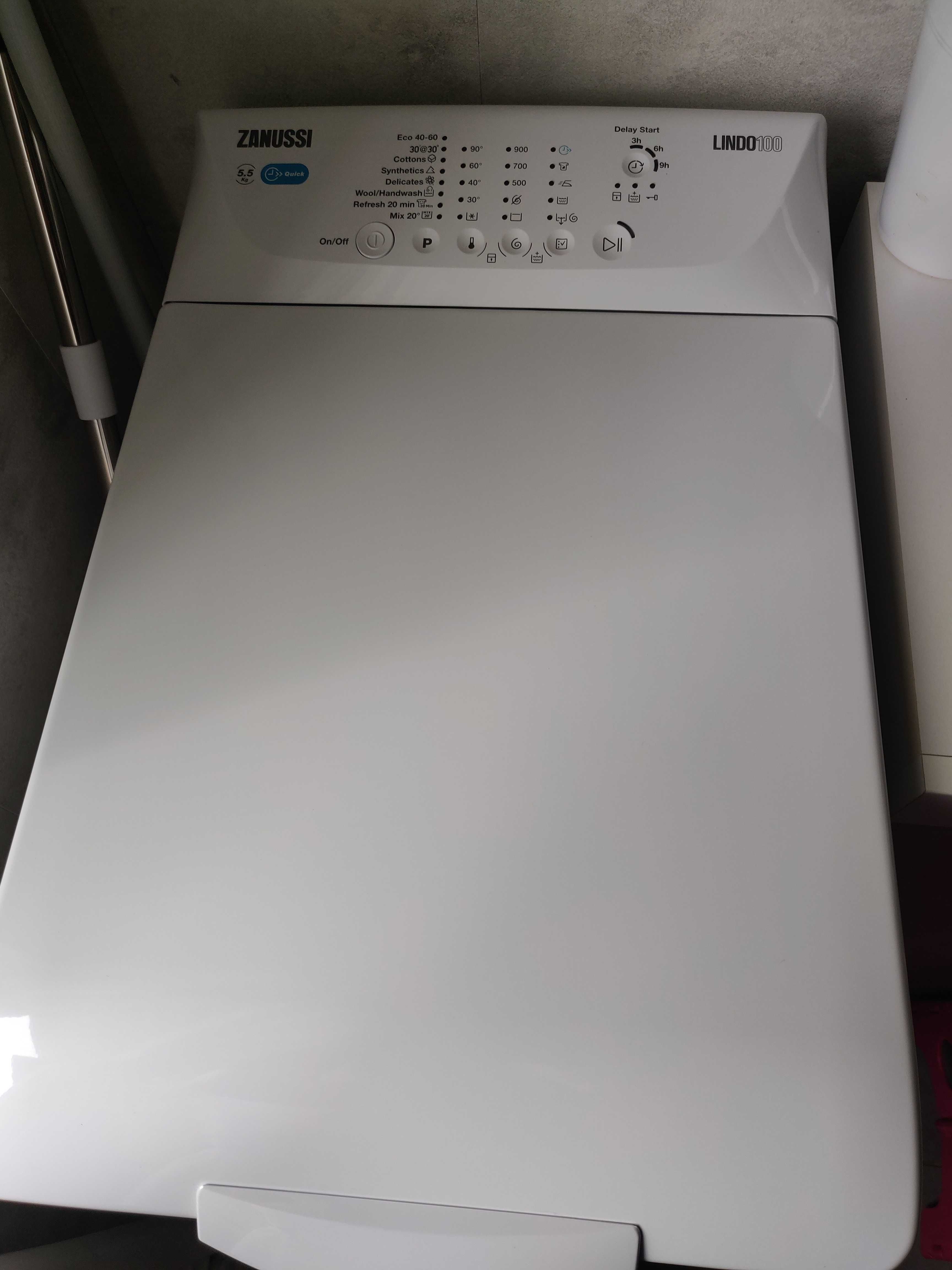 Pralka automat Zanussi nowa wsad 5,5kg ładowana od góry
