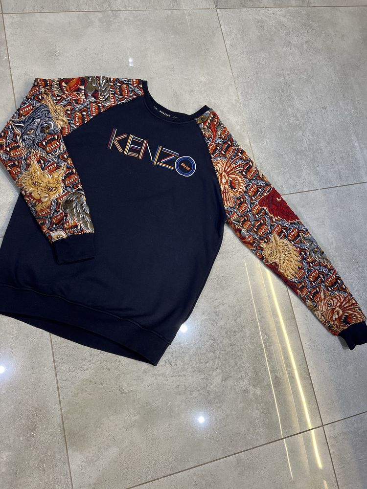 Kenzo bluza męska nowa M 38 granatowa