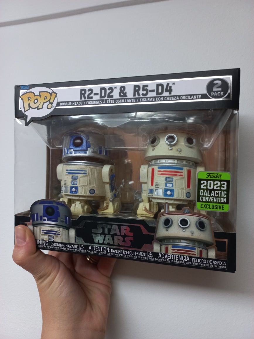 Funko Pop! Star Wars R2-D2 & R5-D4
R2-D2 & R5-D4 2023 Galact&