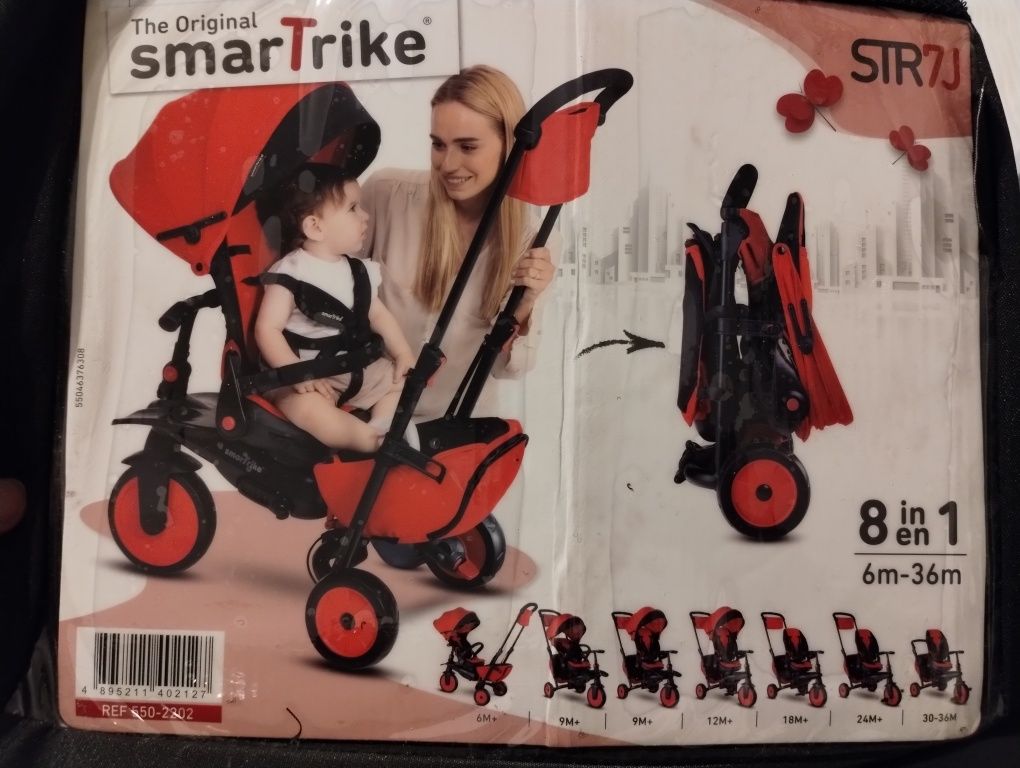 Rowerek dziecięcy 8w1 smarTrike STR7J