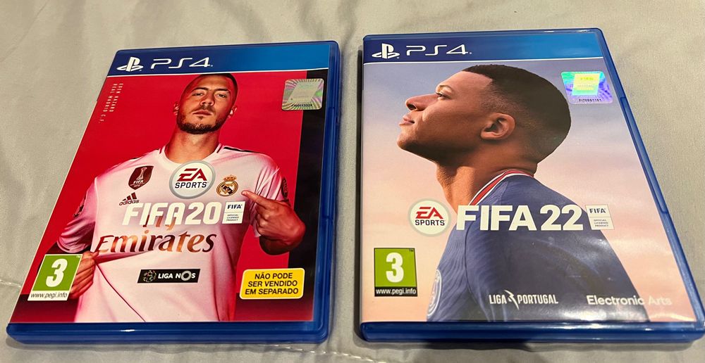Fifa 20 e Fifa 22 como novos (Motivo comprei o FIFA 23).