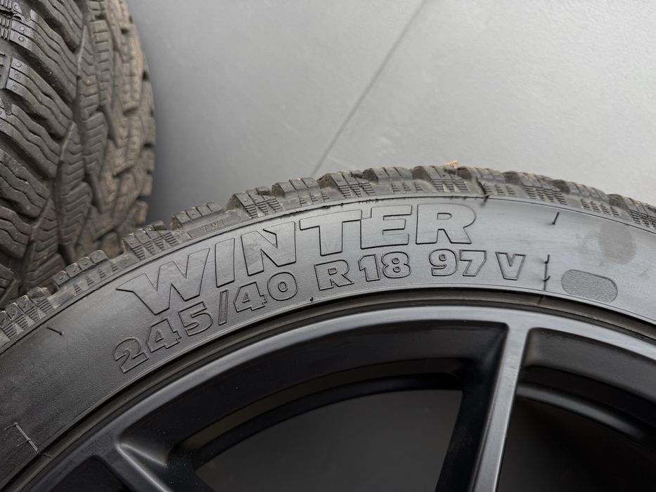 Диски кованые, зимняя резина Orium Winter BMW F30, G20, G30 245/40/R18