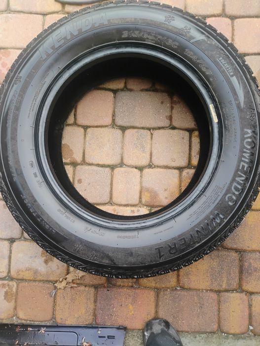Opony zimowe bus 215 65 r16c 109/107T jak nowe 2022rok 2szt.