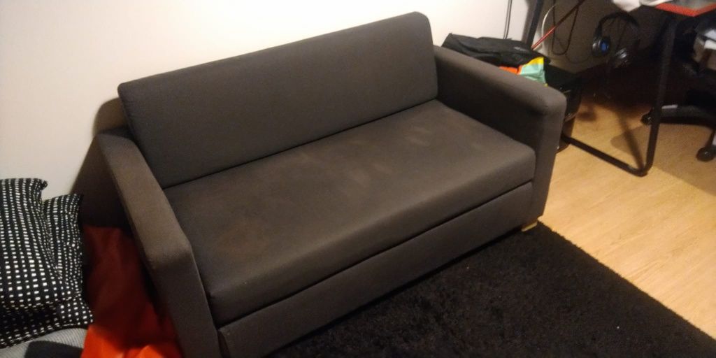 Sofá cama ikea preto