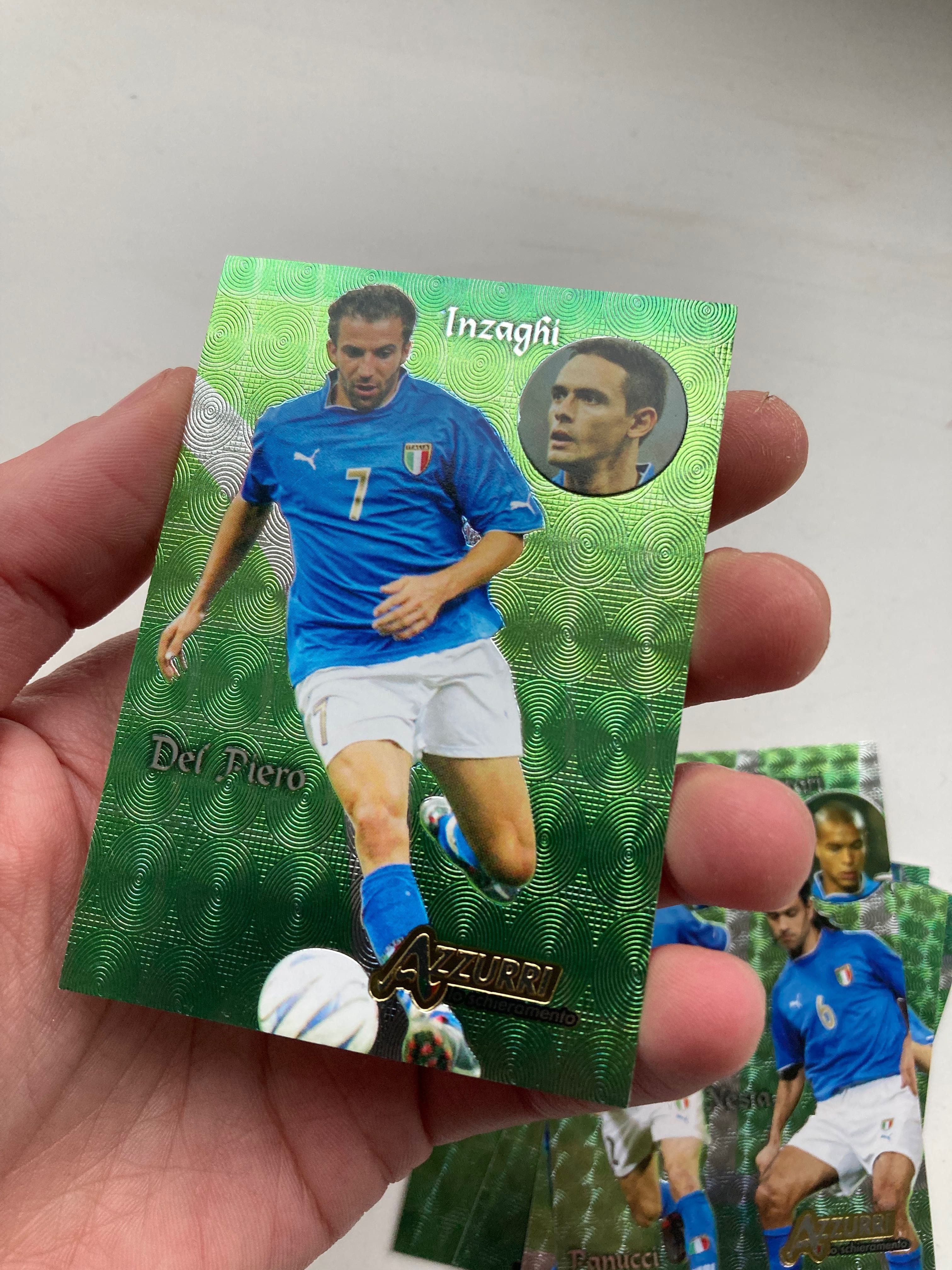 Panini карточки.Squadra Azzurra блок