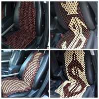 Накидка на сиденье в авто (деревянная с массажным эффектом)