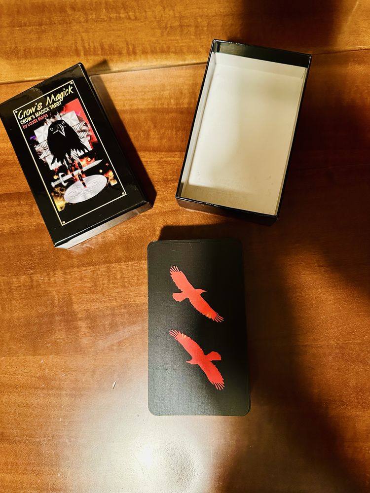 Crow’s Magick Tarot (novo e original)
