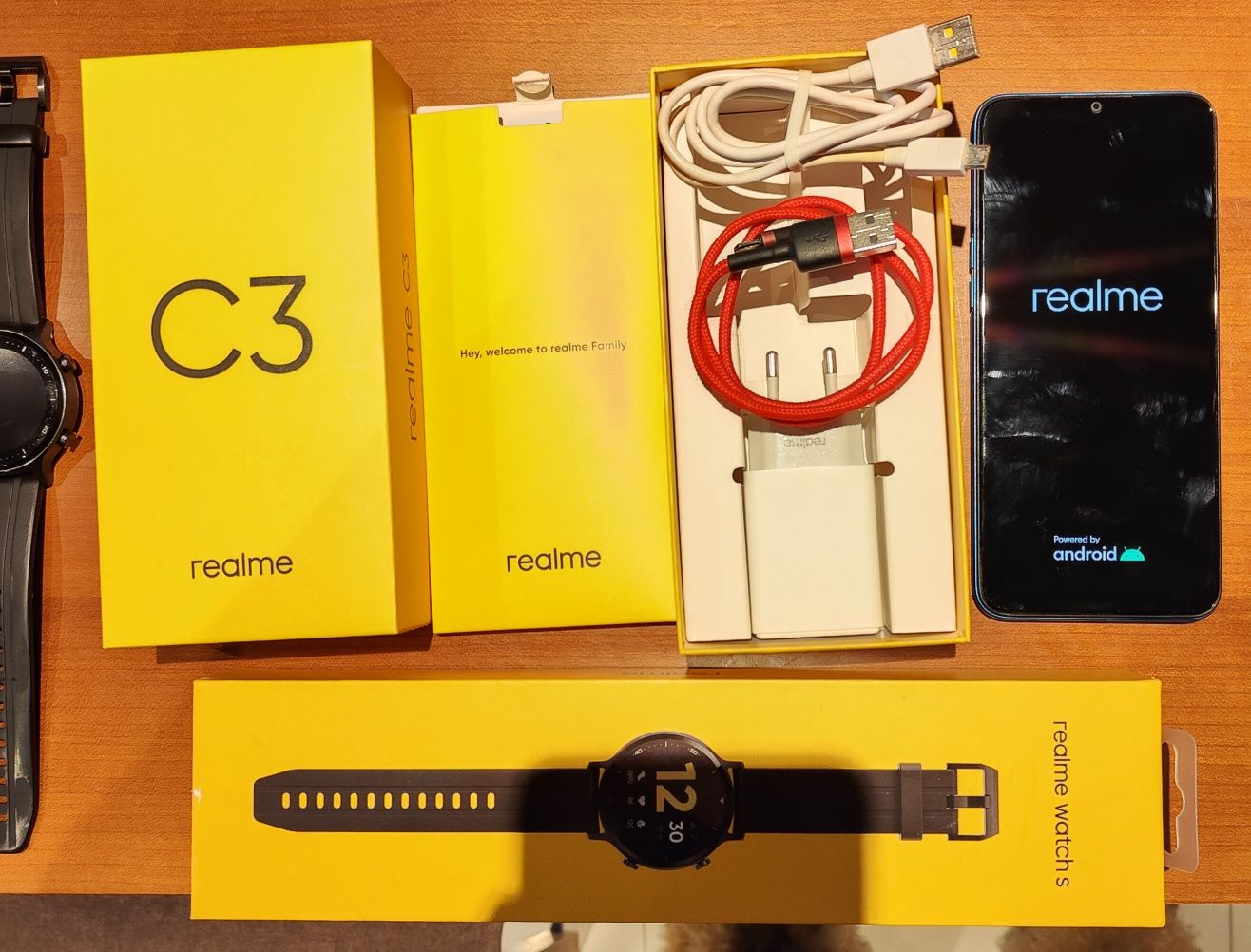 Kit Realme C3 + Watch S