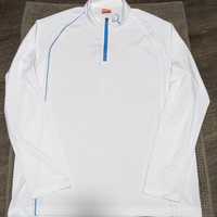 Мужской термо логнгслив поло puma golf usb dry 1/4 zip l