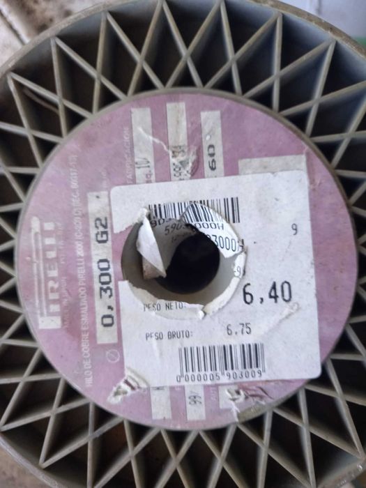 Cobre Esmaltado para Bobinagem de Motores Elétricos– (Novo)