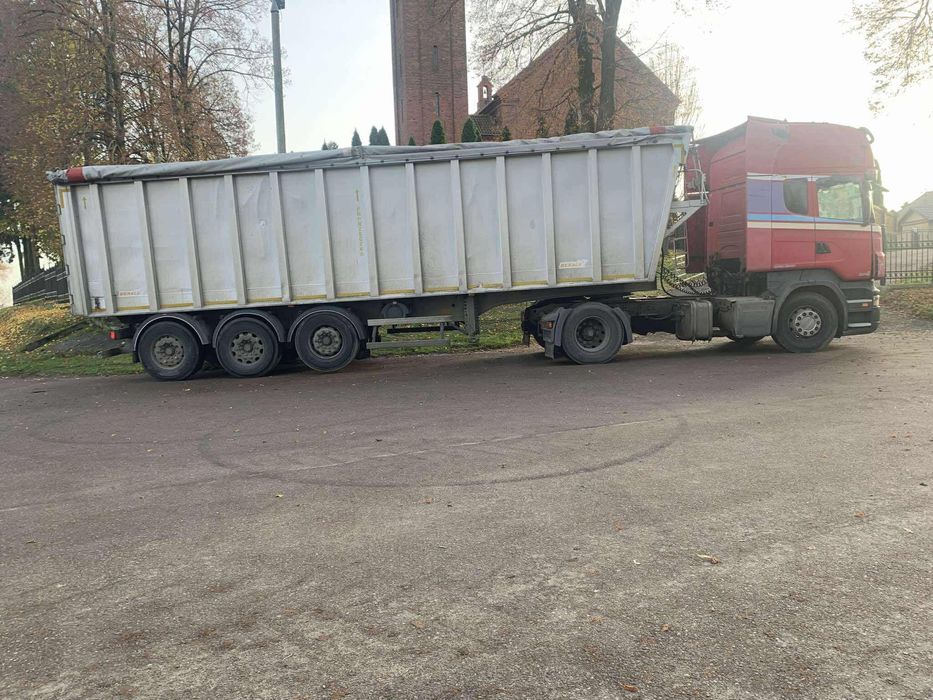 Uslugi transporowe - wywrotka, platforma