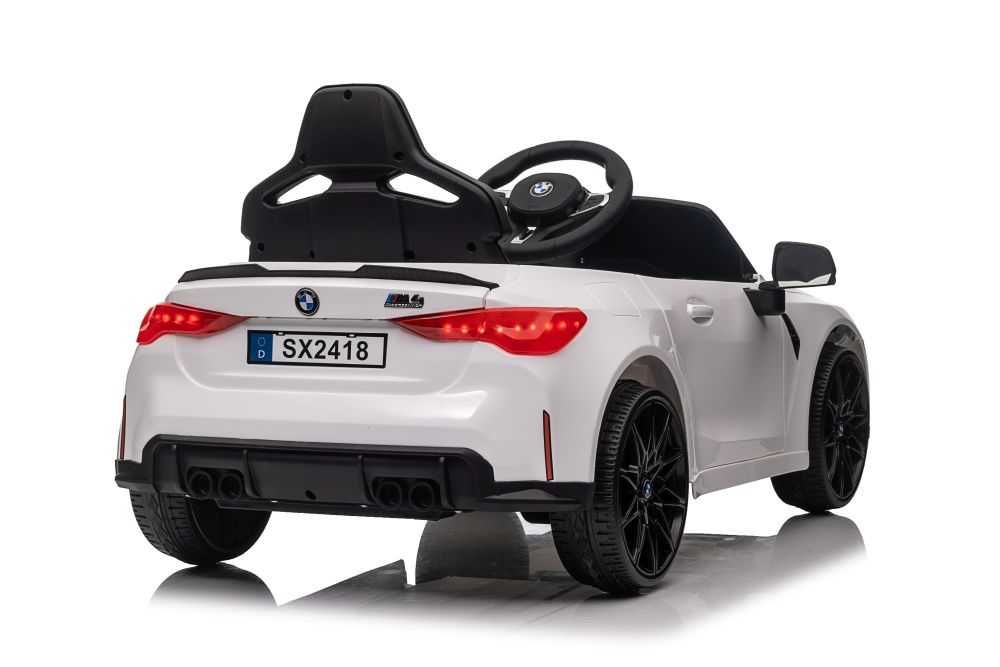 Auto Na Akumulator BMW M4 2X45 WATT Akumulator 12V 14Ah Biały