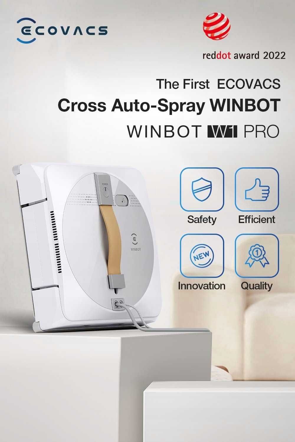 Robot do mycia okien ECOVACS Winbot W1 Pro